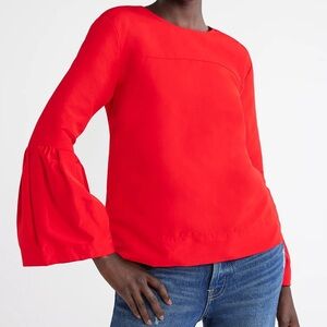 NWT Women's Top with Long Bell Sleeves